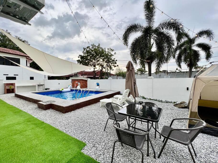 Klebang Melaka Private Pool 12Pax-4Br-Sing K-Coway别墅 外观 照片